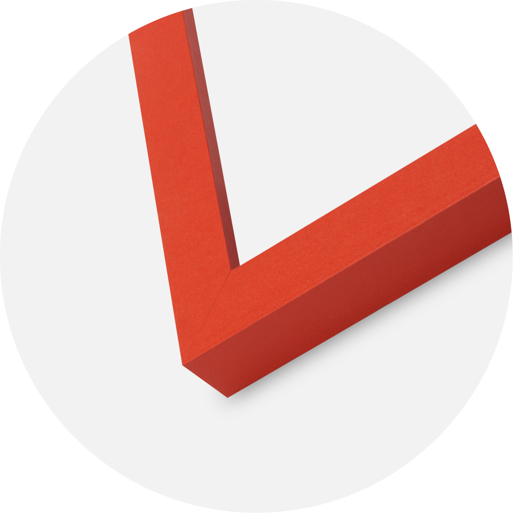 Ramme Selection Akrylglass Red 40x40 cm