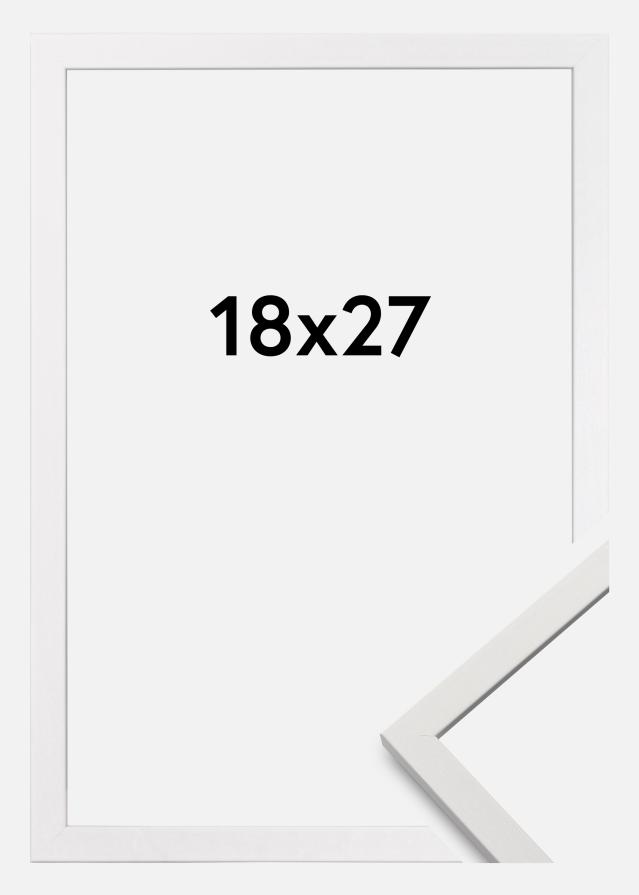 Ramme Edsbyn Akrylglass Hvit 18x27 cm