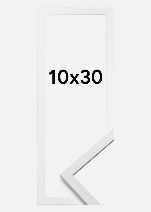 Ramme Edsbyn Akrylglass Hvit 10x30 cm