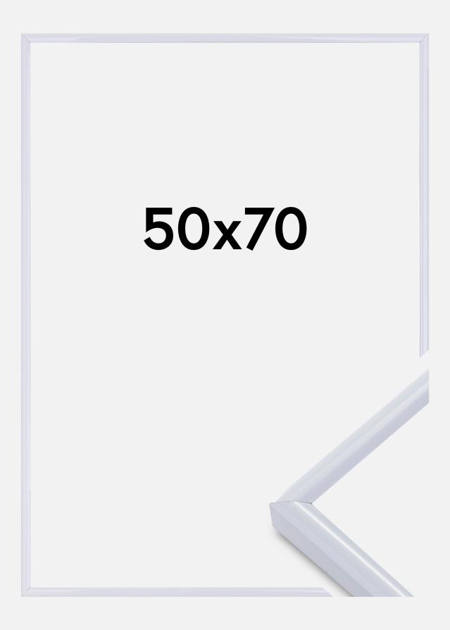 Ramme Victoria Akrylglass Hvit 50x70 cm