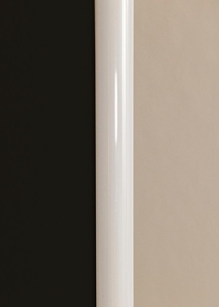 Ramme Victoria Hvit 13x18 cm - Passepartout Svart 9x12 cm