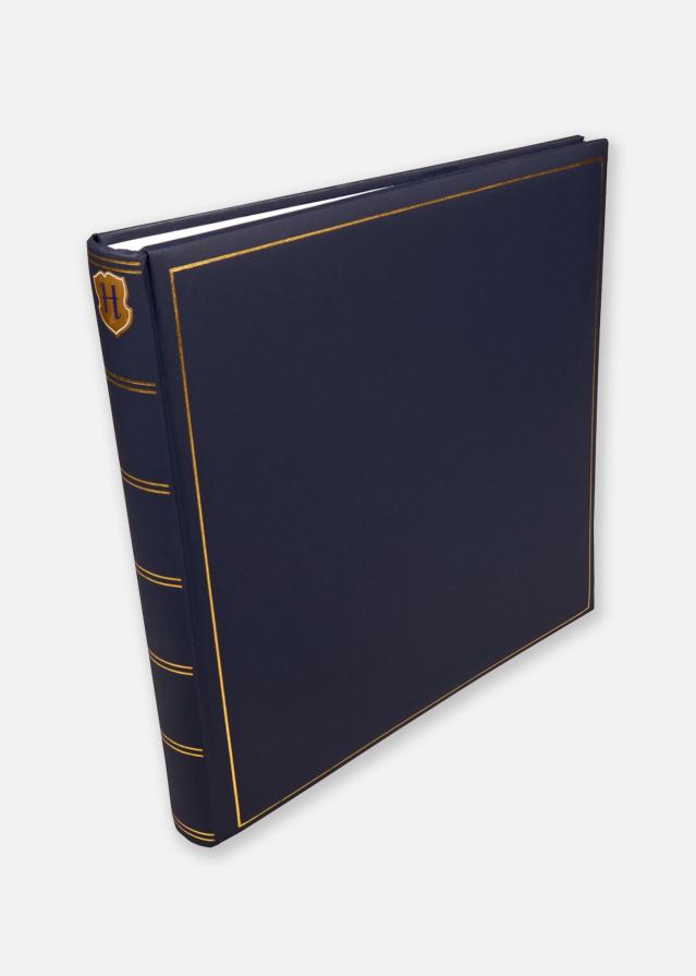 Henzo Champagne Blå - 35x35 cm (70 Hvite Sider / 35 Ark)