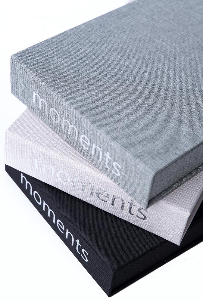 Moments Beige (30 Svarte Sider / 15 ark)