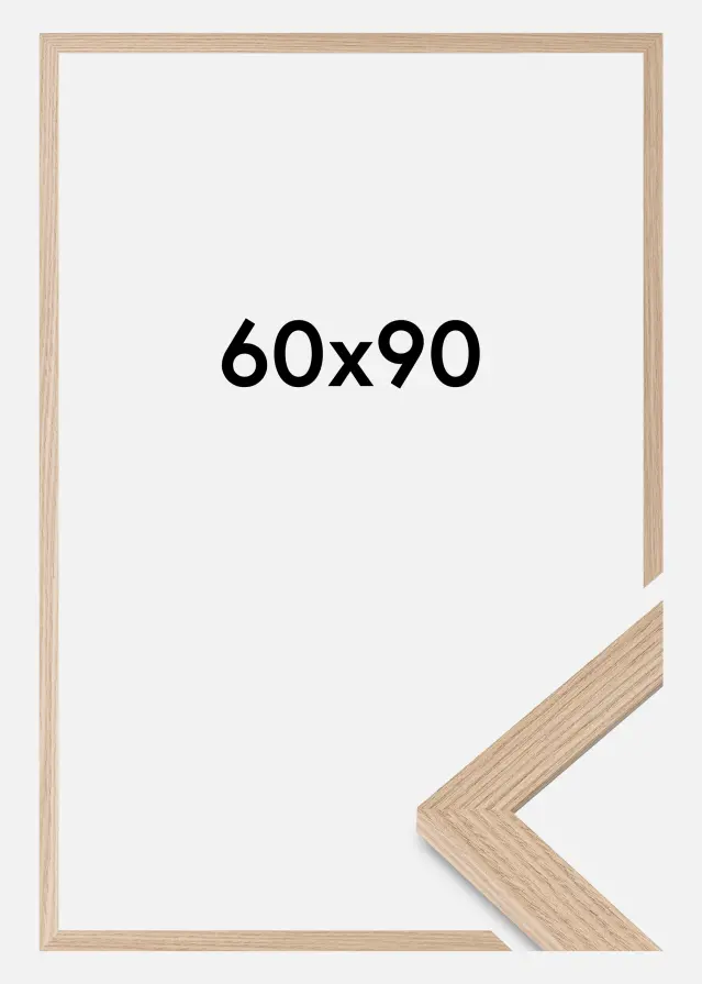 Ramme BGA Classic Akrylglass Eik 60x90 cm