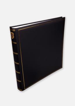 Henzo Champagne Svart - 35x35 cm (70 Hvite Sider / 35 Ark)