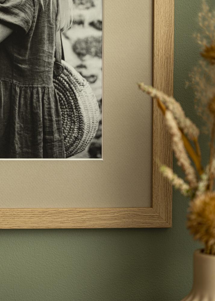 Passepartout Perlegrå 13x18 cm (8x11,5)