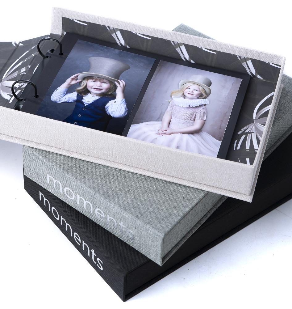 Moments Beige (30 Svarte Sider / 15 ark)