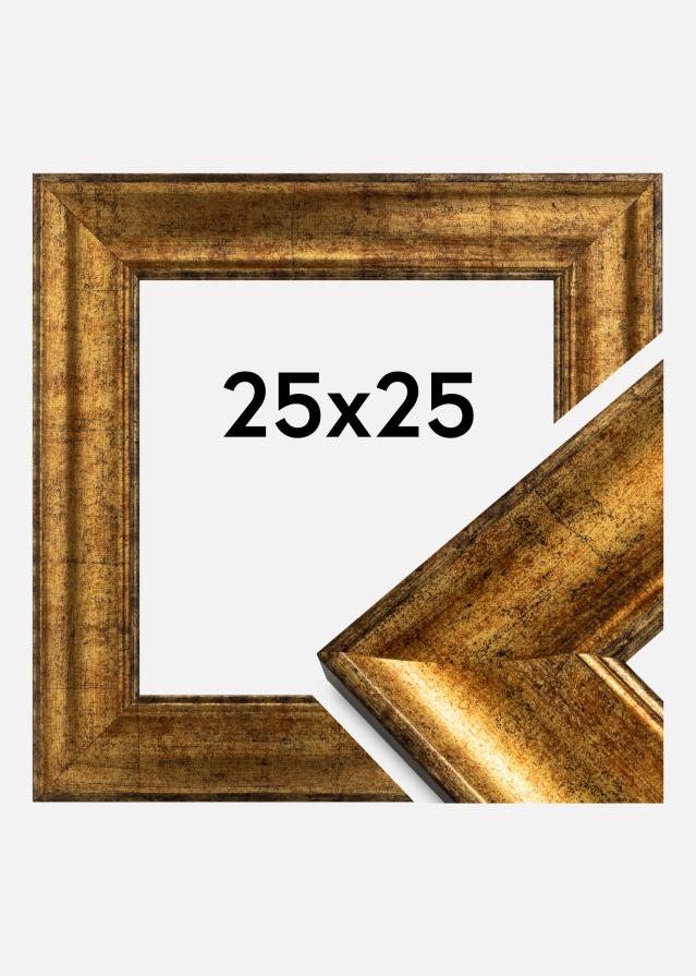 Ramme Saltsjöbaden Gull 25x25 cm