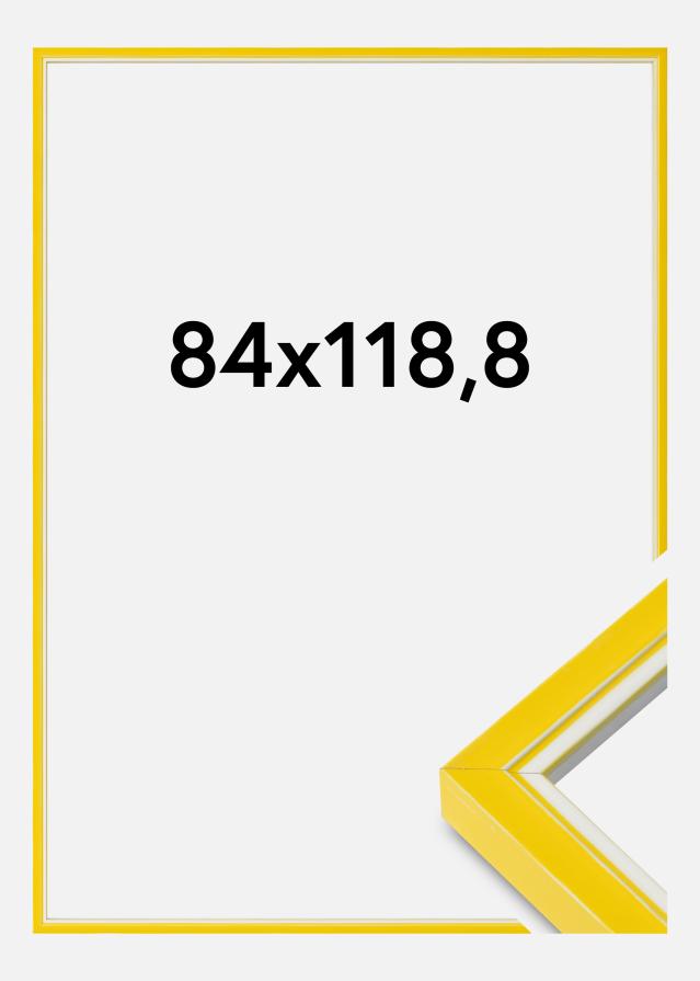 Ramme Diana Akrylglass Gul 84,1x118,9 cm (A0)