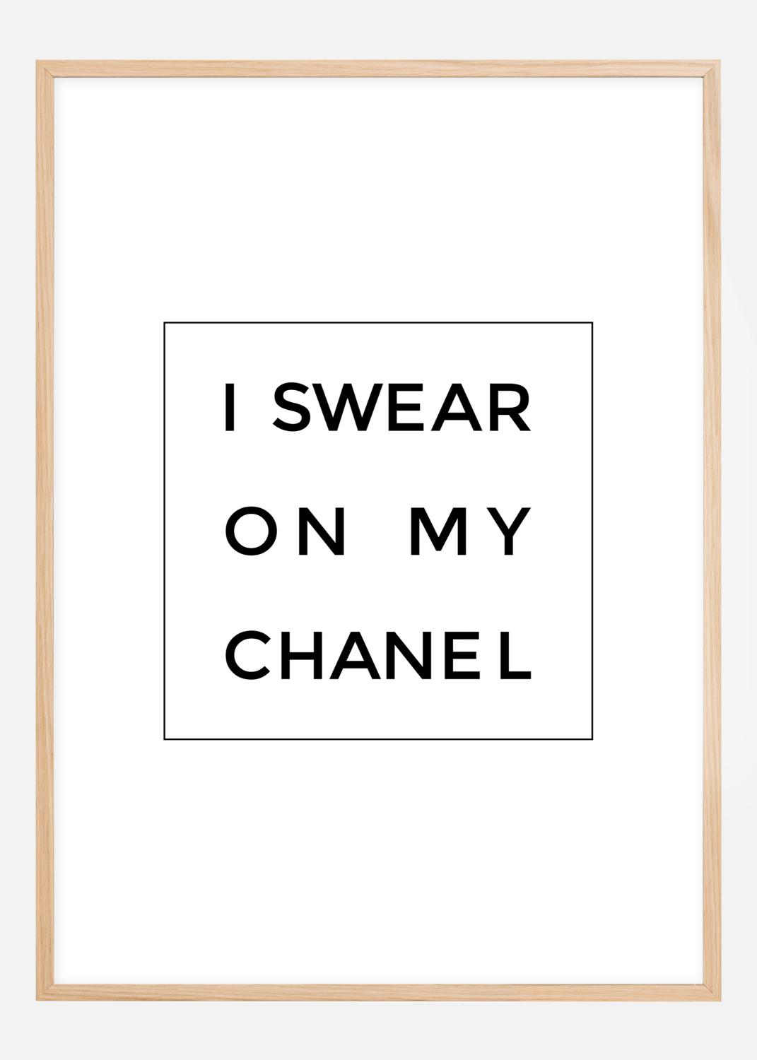 Product Image for I swear on my chanel poster Plakat (50x70 cm)