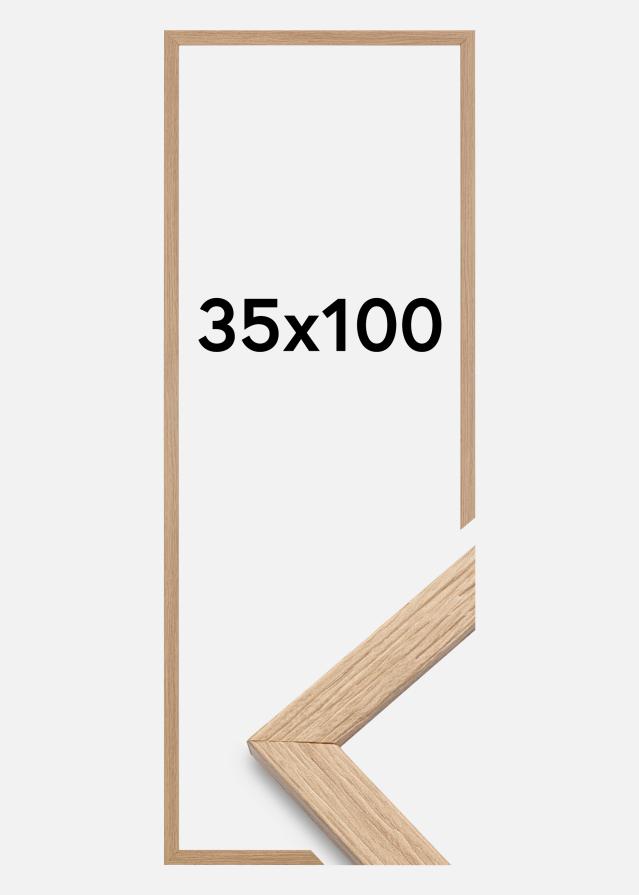 Ramme Stilren Akrylglass Eik 35x100 cm