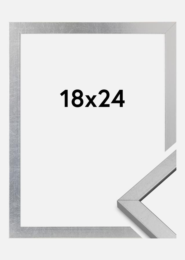 Ramme Minerva Akrylglass Sølv 18x24 cm