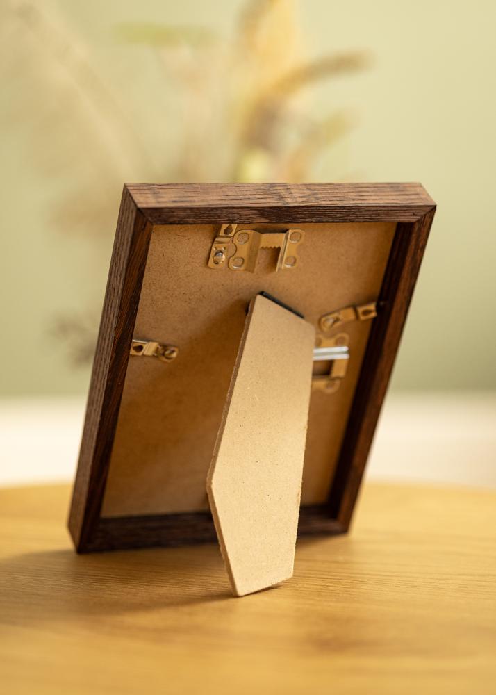 Massive Oak Akrylglass Dark Painted 18x24 cm