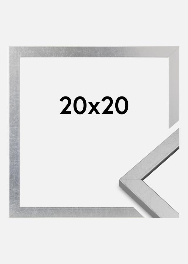 Ramme Minerva Akrylglass Sølv 20x20 cm