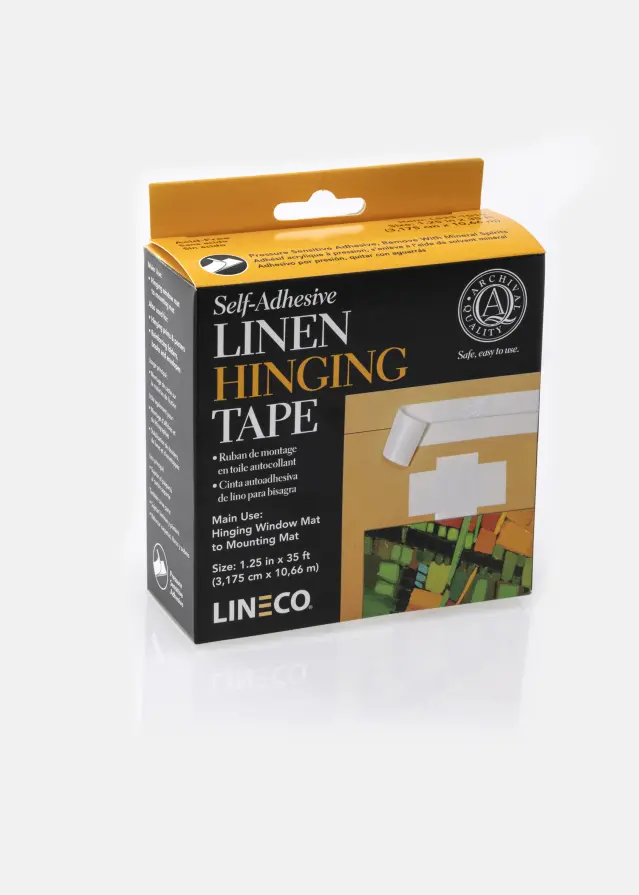 Lineco Linen Hinging Tape - Self-Adhesive