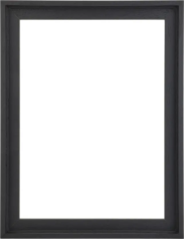 Skyggeramme Charlotte Svart 70x90 cm