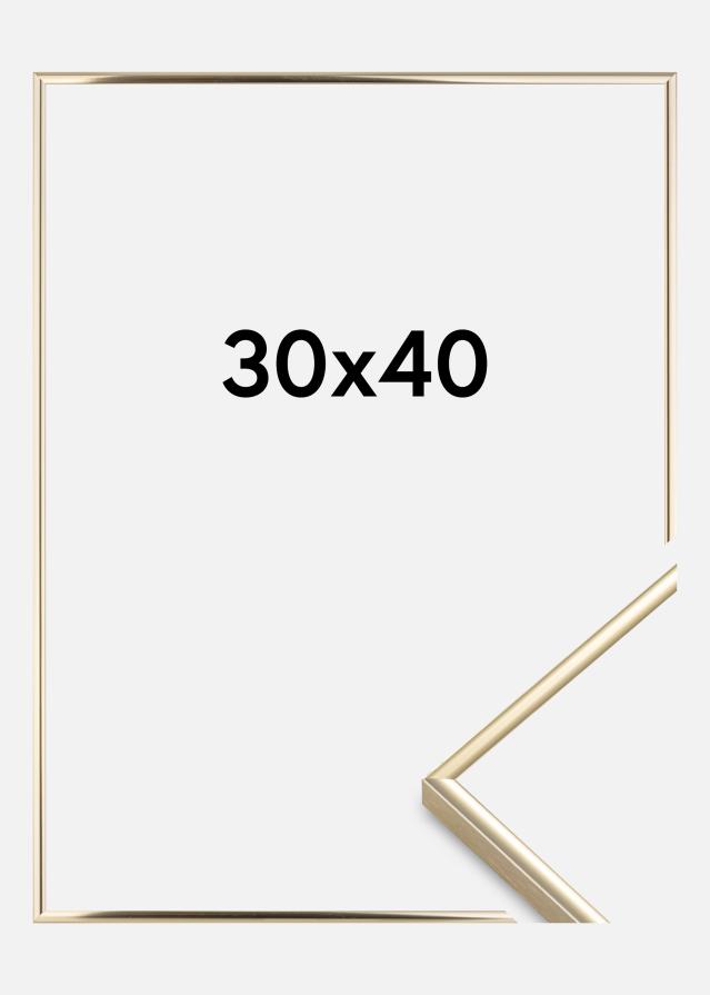Ramme Visby Akrylglass Blank Gull 30x40 cm