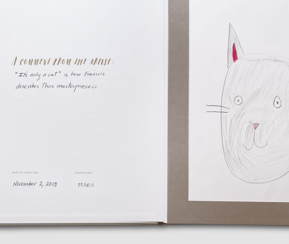 Great Art By A Great Artist - A Coffee Table Art Book (60 Sider / 30 ark)