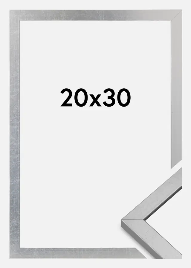 Ramme Minerva Akrylglass Sølv 20x30 cm
