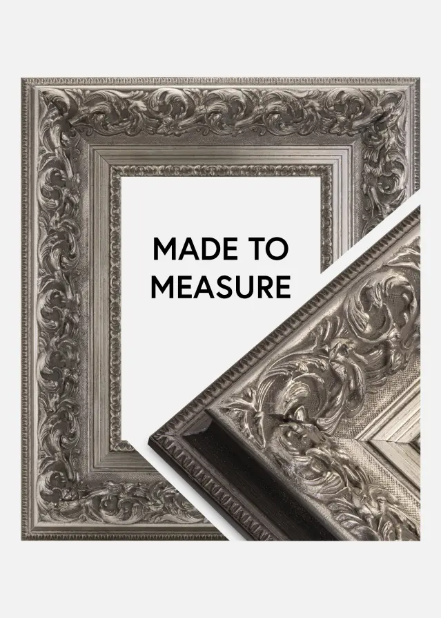 Ramme Birmingham Sølv - Valgfri størrelse