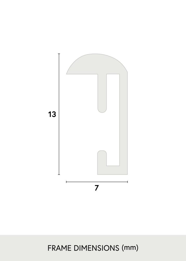 Ramme Can-Can Svart 21x30 cm