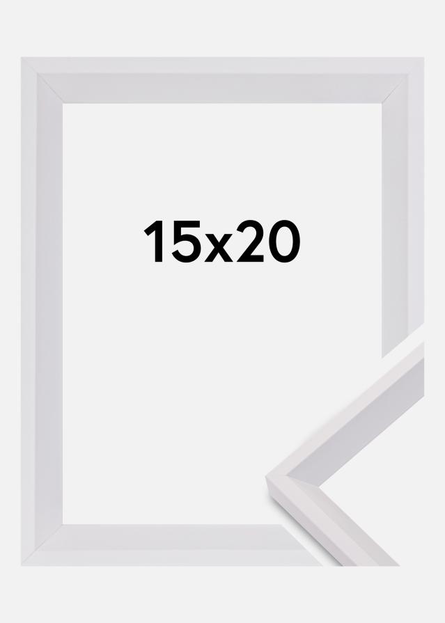 Ramme Globe Hvit 15x20 cm