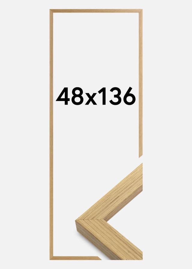 Ramme Blocky Akrylglass Eik 48x136 cm