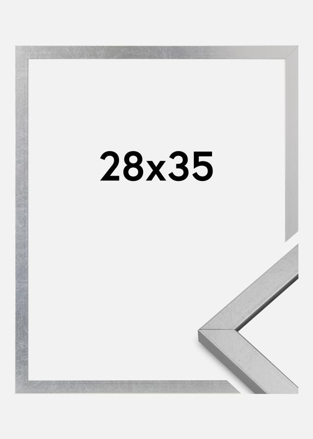 Ramme Minerva Akrylglass Sølv 28x35 cm