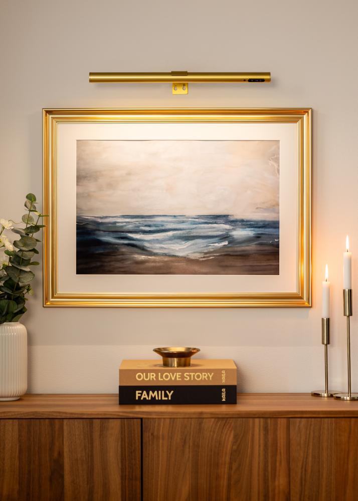 KAILA Halo Batteridrevet Tavelbelysning 50 cm - Gull