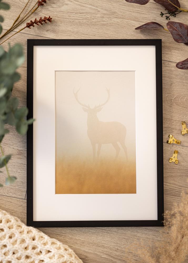 Ramme Modern Akrylglass Svart 50x70 cm