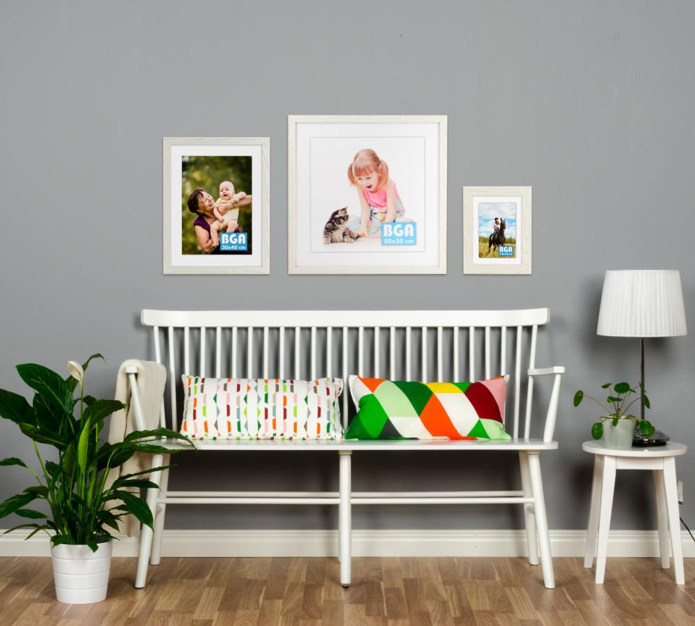 Ramme Segenäs Hvit 70x70 cm