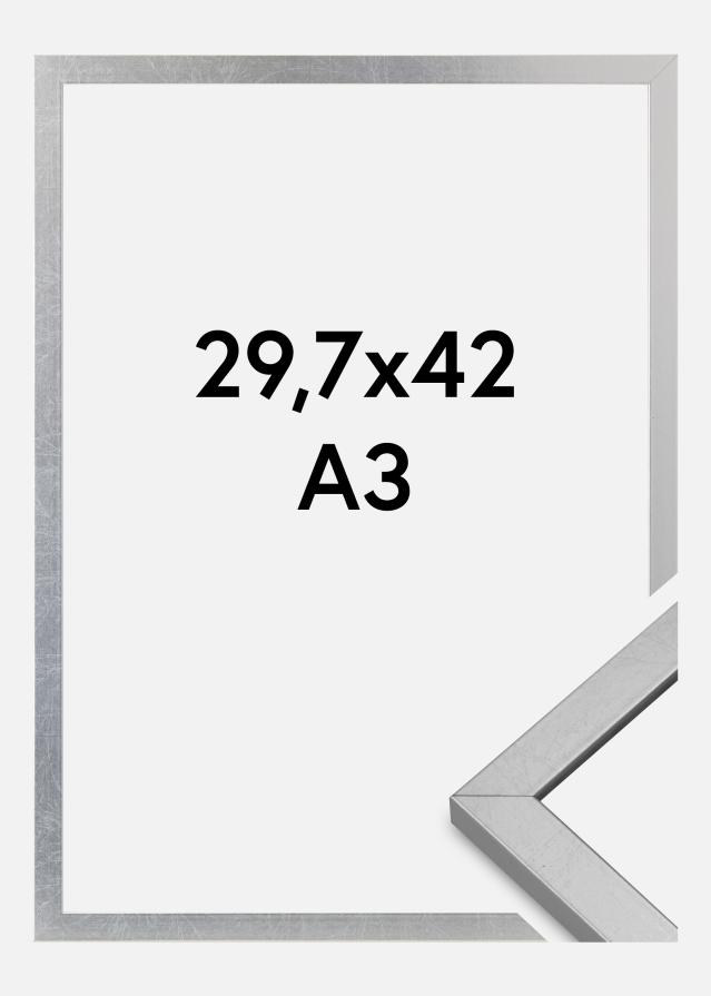Ramme Minerva Akrylglass Sølv 29,7x42 cm (A3)