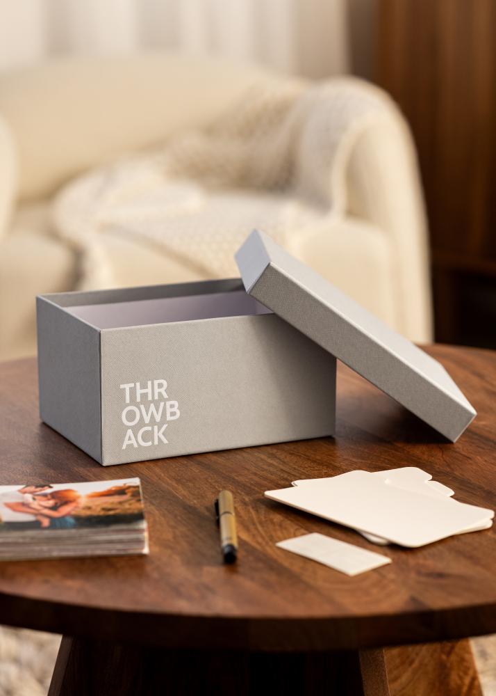 KAILA THROWBACK Fotoboks (700 bilder i 10x15 cm) - Grå