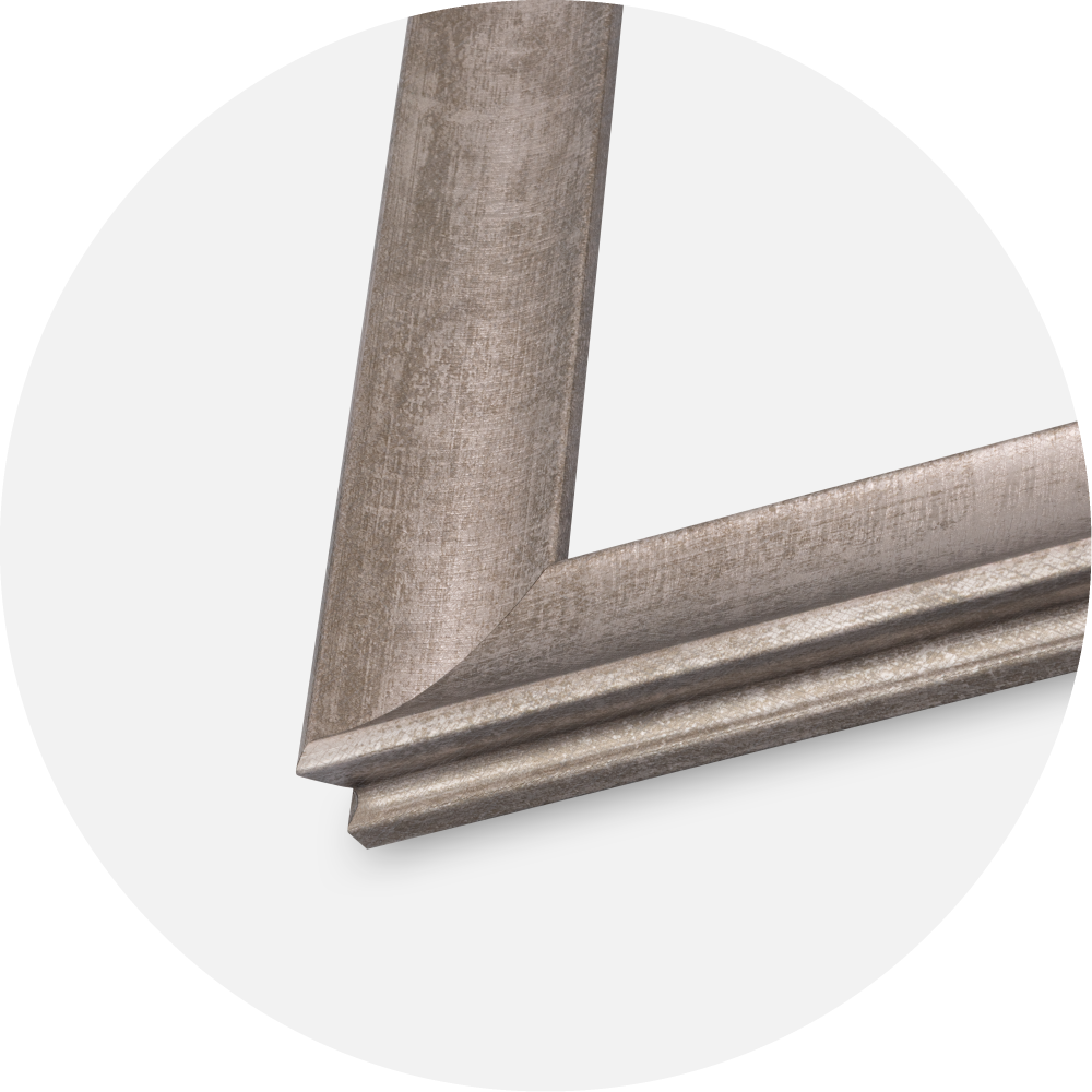 Ramme Conca Akrylglass Sølv 59,4x84 cm (A1)