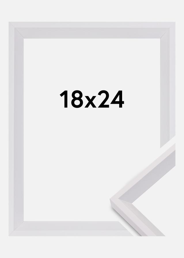 Ramme Globe Hvit 18x24 cm