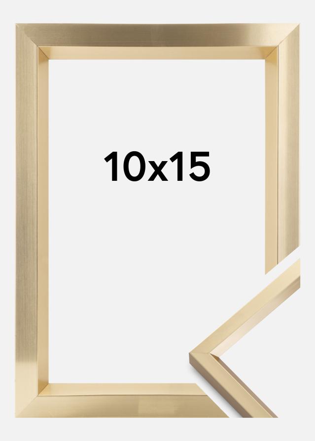 Ramme Steel Style Gull 10x15 cm