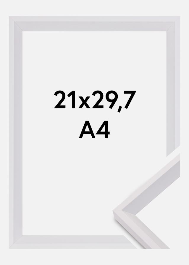 Ramme Globe Akrylglass Hvit 21x29,7 cm (A4)