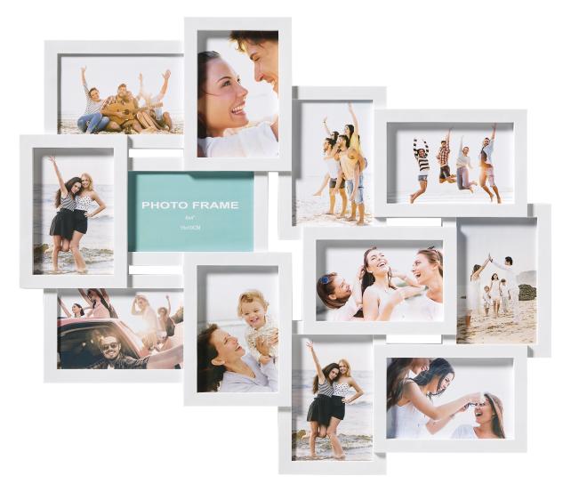 Timeless Collageramme Hvit - 12 Bilder