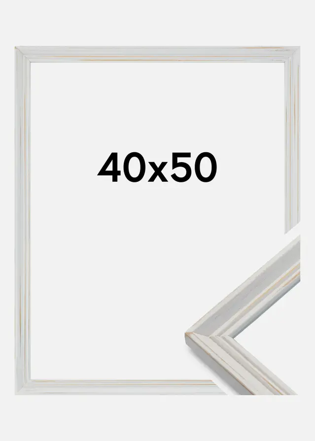 Ramme Vintage Home Hvit 40x50 cm