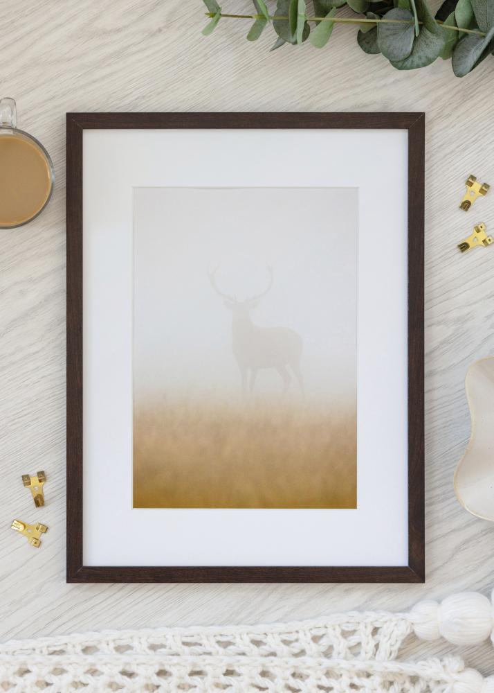 Ramme Trendy Akrylglass Valnøtt 50x70 cm