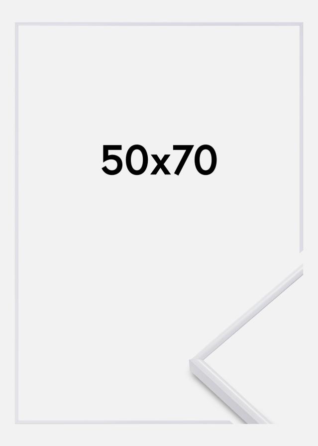 Ramme Visby Akrylglass Hvit 50x70 cm