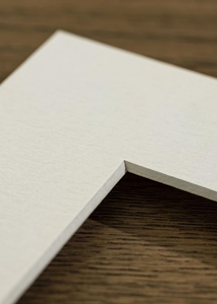 Passepartout Hvit 60x80 cm - Collage 2 Bilder (29x39 cm)