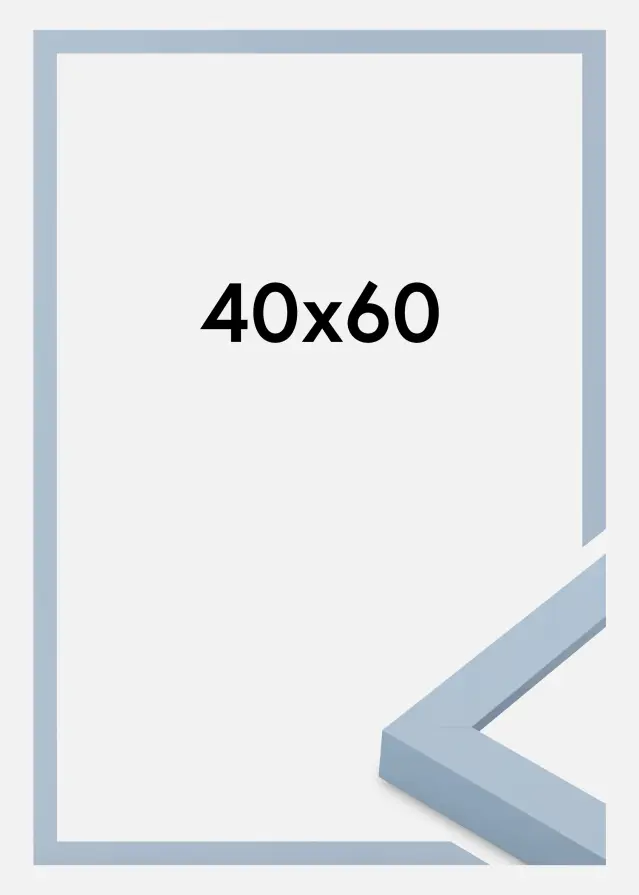 Ramme Selection Akrylglass Sky Blue 40x60 cm