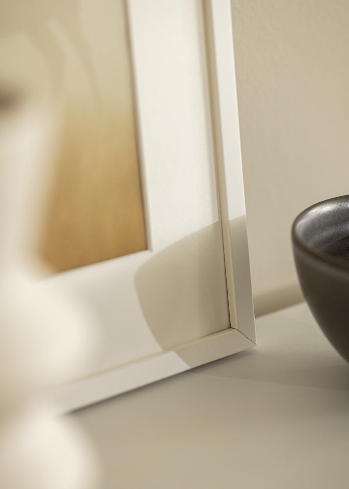 Ramme E-Line Akrylglass Hvit 13x18 cm