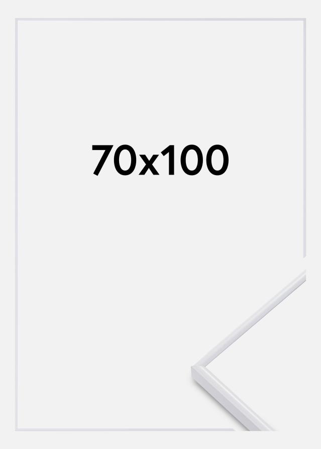 Ramme Visby Akrylglass Hvit 70x100 cm