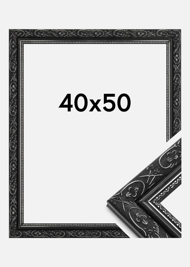 Ramme Barock Svart 40x50 cm