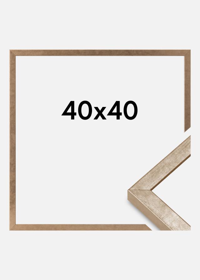 Ramme Ares Akrylglass Messing 40x40 cm