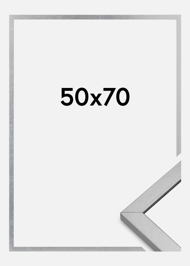 Ramme Minerva Akrylglass Sølv 50x70 cm