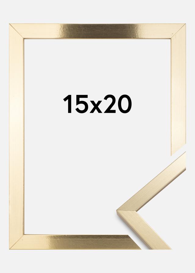 Ramme Trendy Akrylglass Gull 15x20 cm