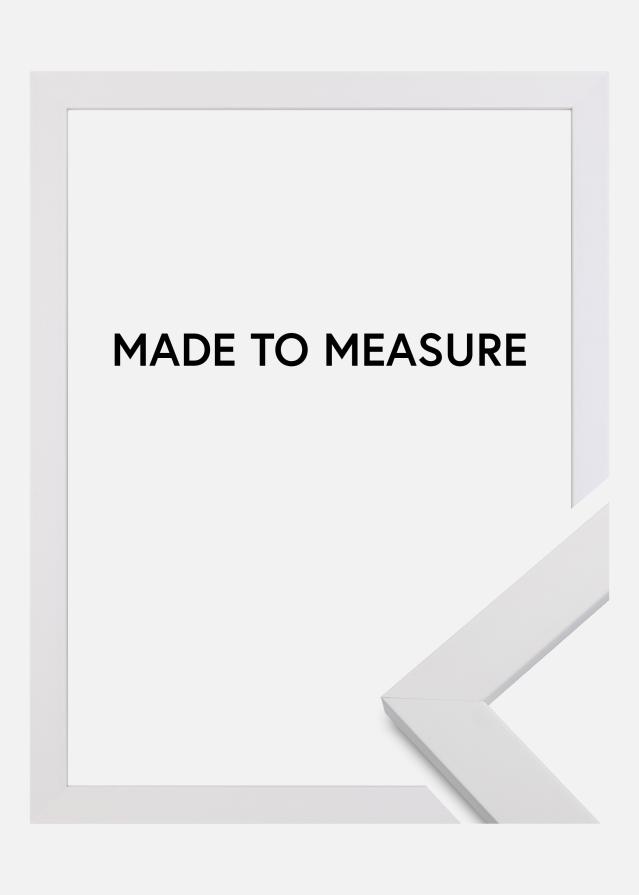 Ramme White Wood - Valgfri størrelse